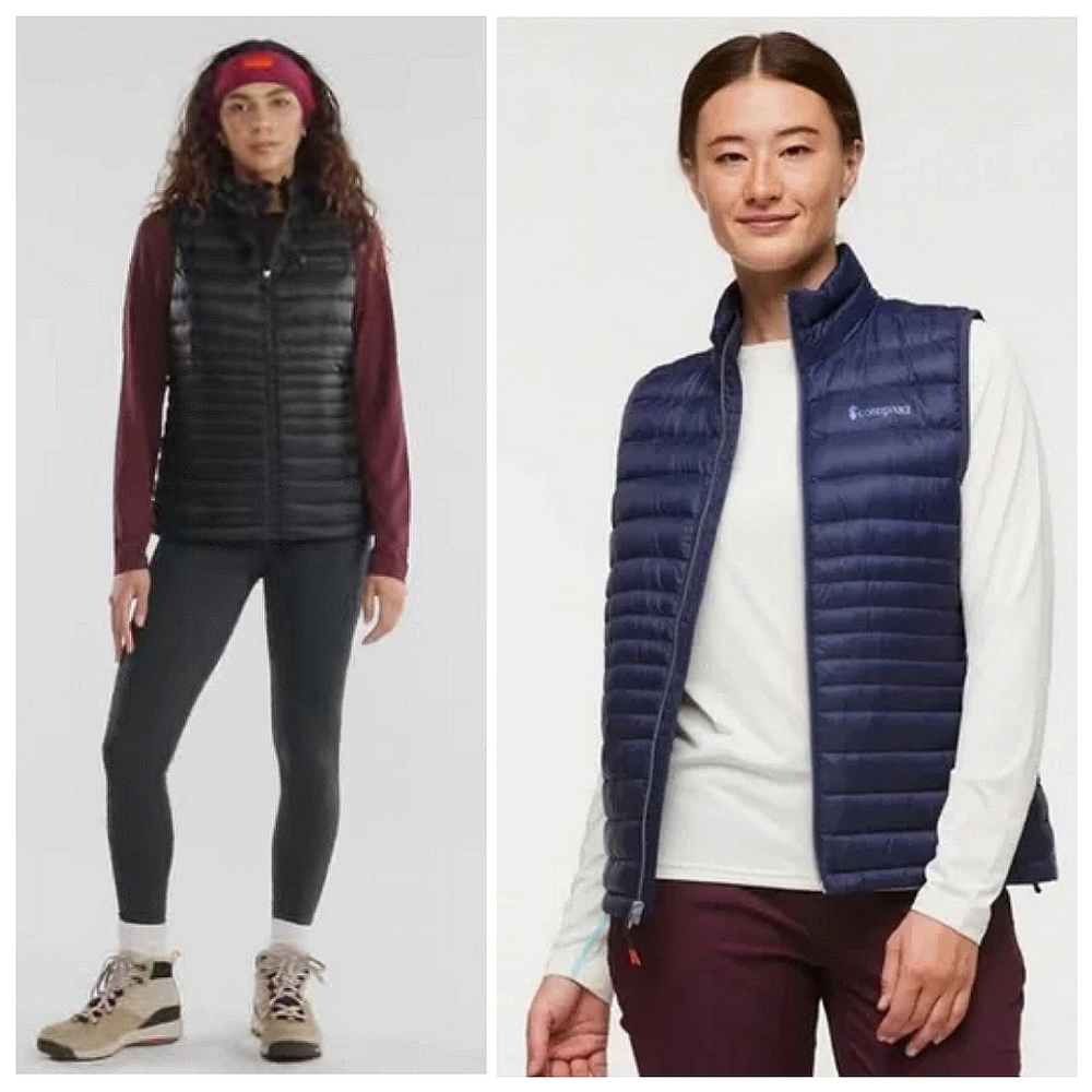 🆕️ Cotopaxi Fuego Down Vest Women's Maritime Hiking Gorpcore Scandi Girl Small